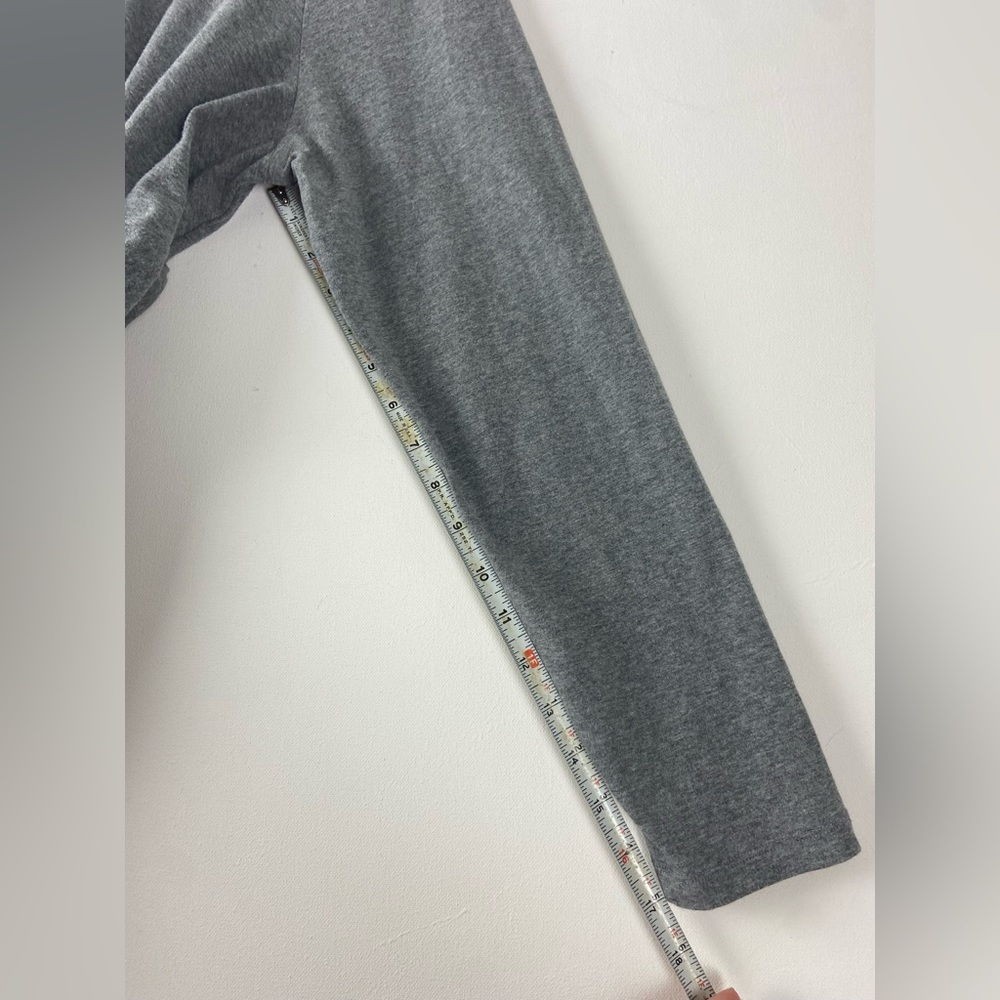 Belle Sky Gray Jersey Long Sleeve Maternity Dress Sz 1X (sku 191) - Picture 7 of 13